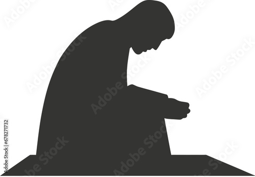 Namaz praying icon