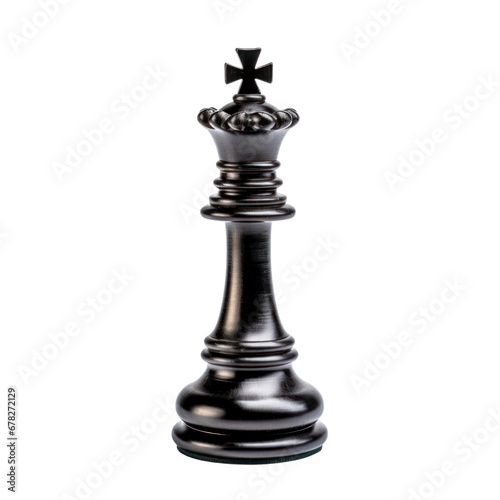 black knight chess piece on a transparent background.