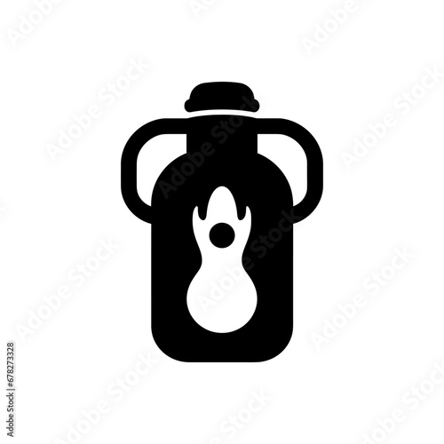 Hot water bottle icon - Simple Vector Illustration