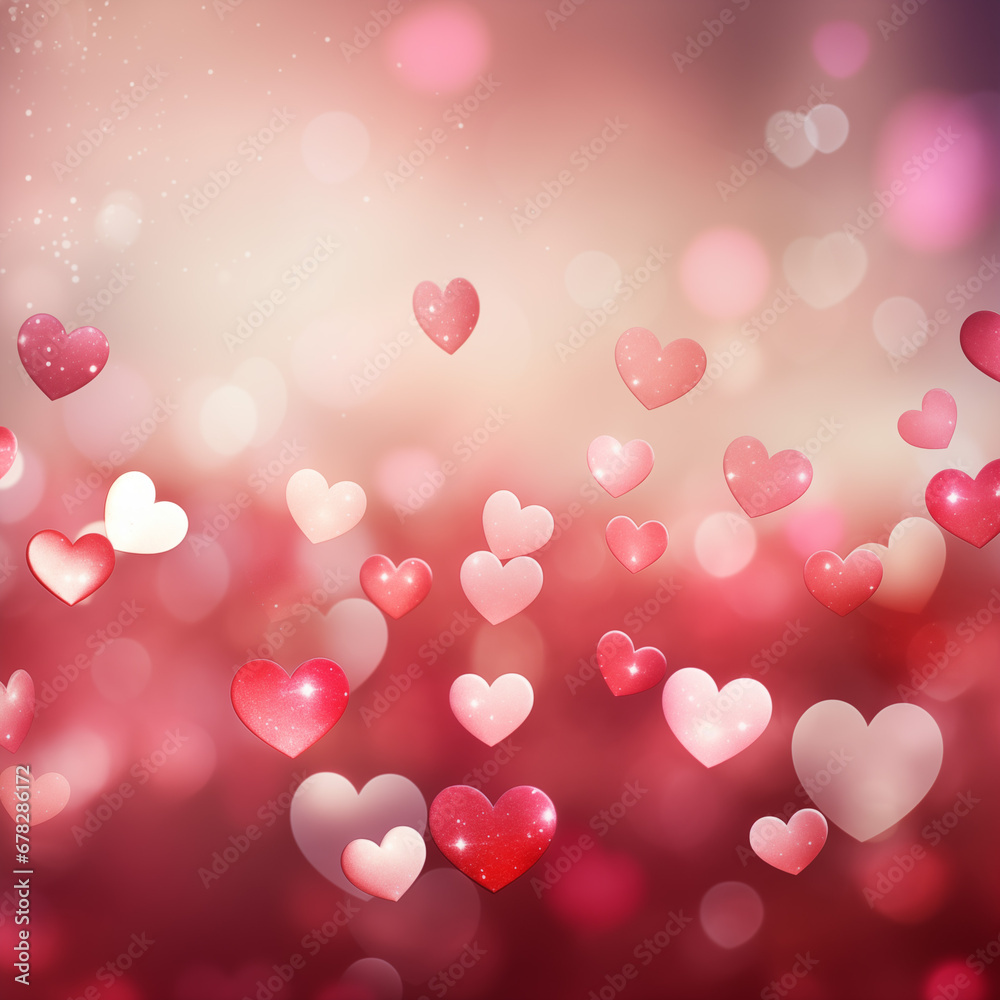 Valentine Day Valentines Heart Background Pattern