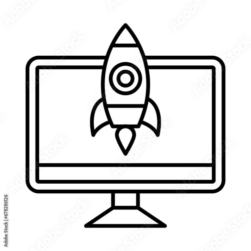 Launching Icon Design