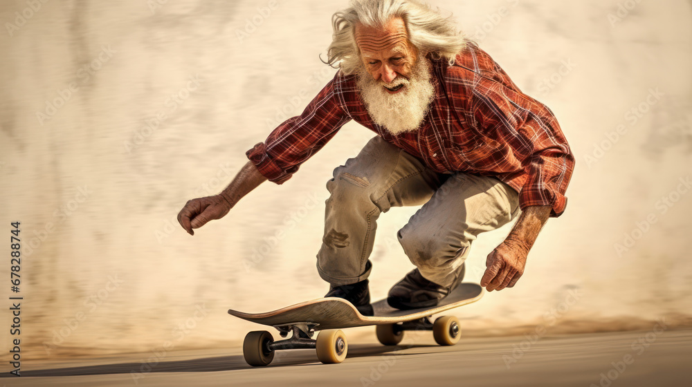 Age is Just a Number: Quick Old Man Skateboarding for Fun. 