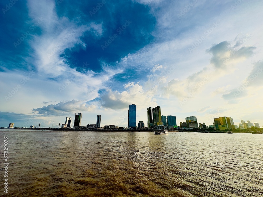 Obraz premium city skyline