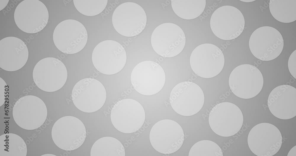 Abstract grey color background of Circles aligned in a line where each lines are moving in opposite direction. Circle pattern Seamless looped animation motion graphics background. Abstract grey color background of Circles aligned in a line where each lines are moving in opposite direction. Circle pattern Seamless looped animation motion graphics background.