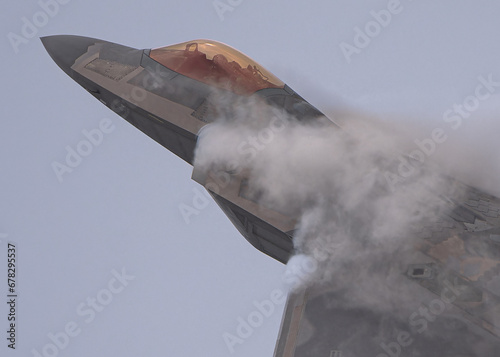 fighter jet in flight