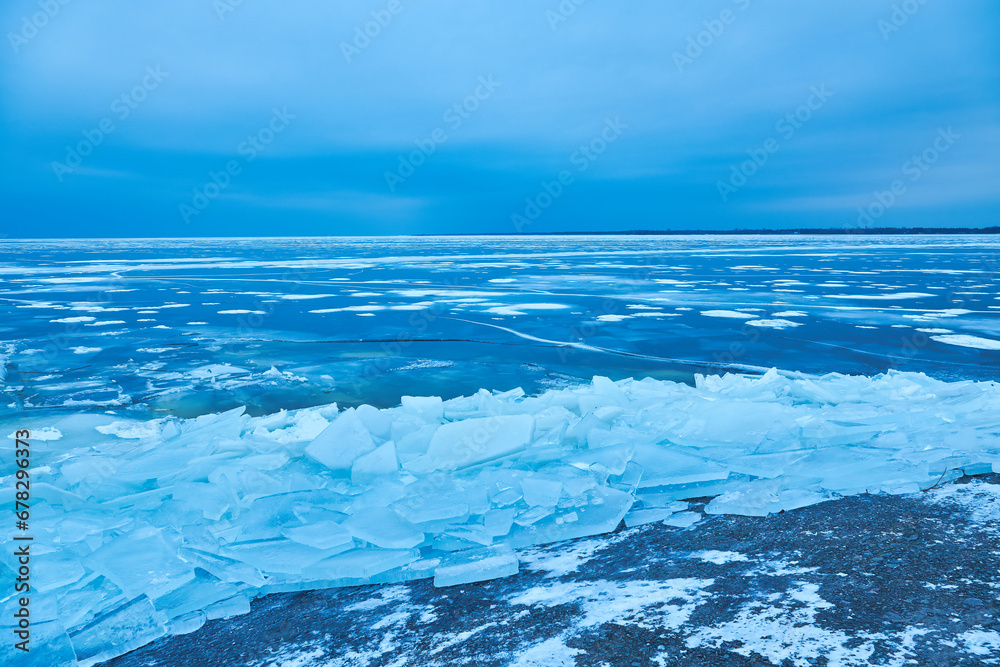 Frozen Lakeside Beauty