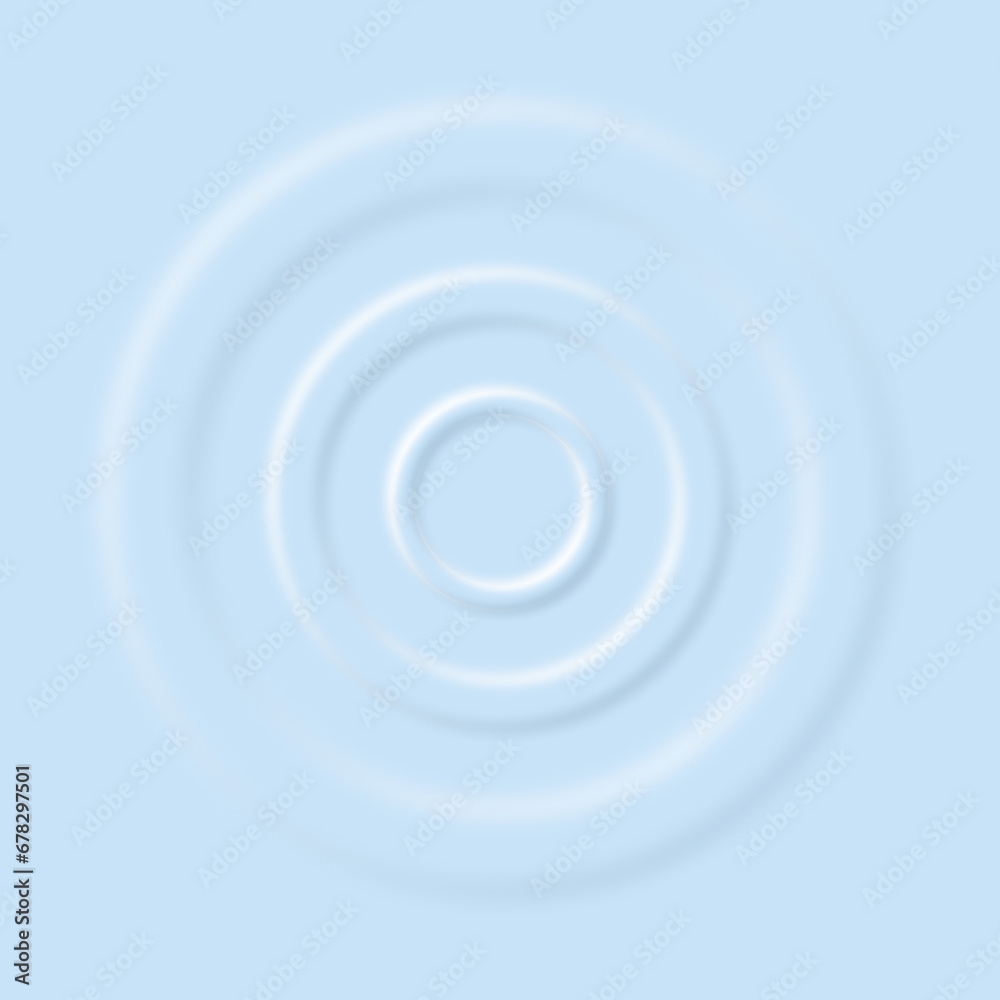 Obraz premium abstract blue background with circles. Light neutral background with copy space for text. Abstract soft light with white and blue bubble ball background. Trendy minimal design. wave effect.