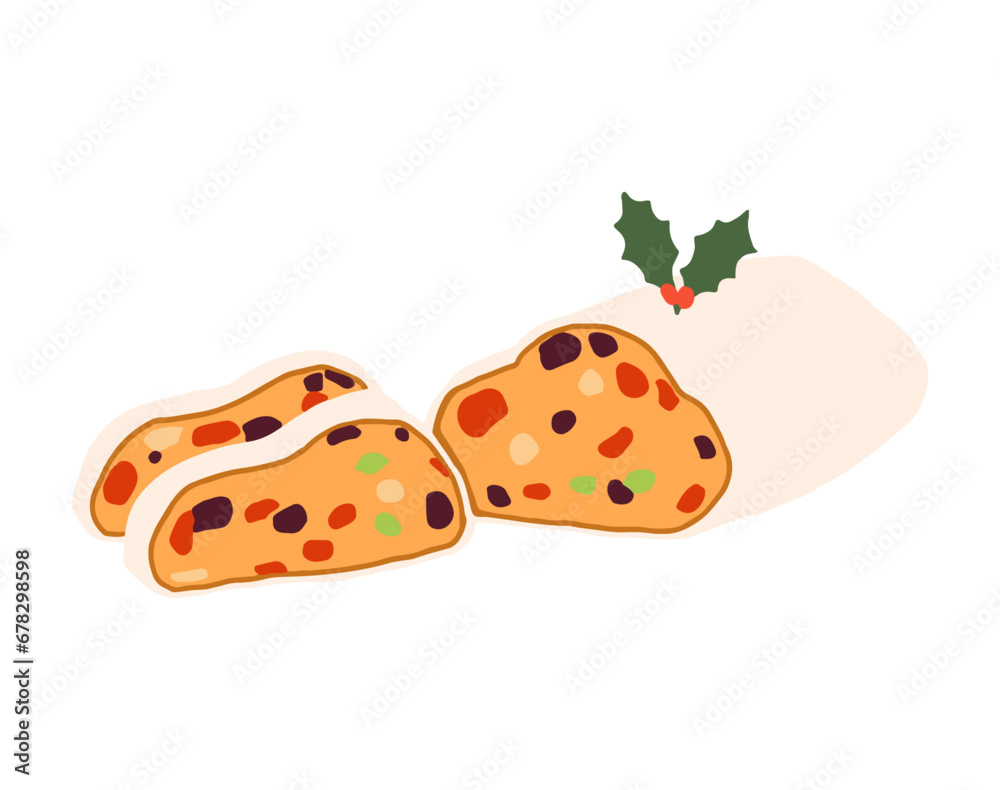 シュトーレン クリスマスイラスト シュトーレン クリスマスイラスト