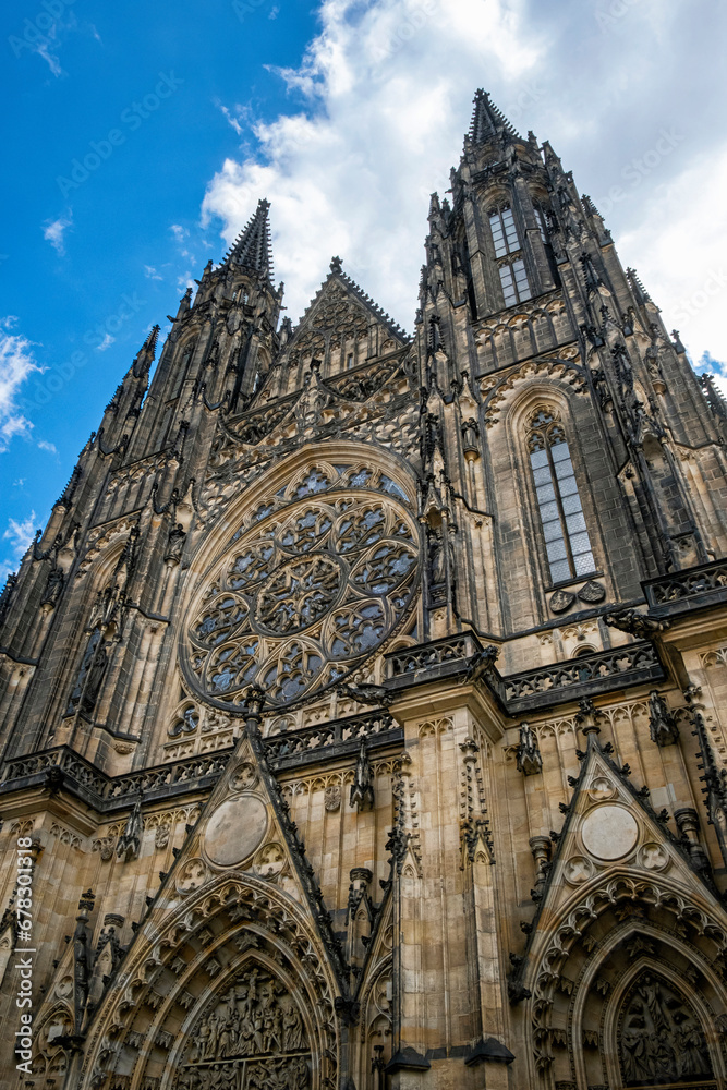 Saint Vitus cathedral, Prague, Czech republic, travel destination