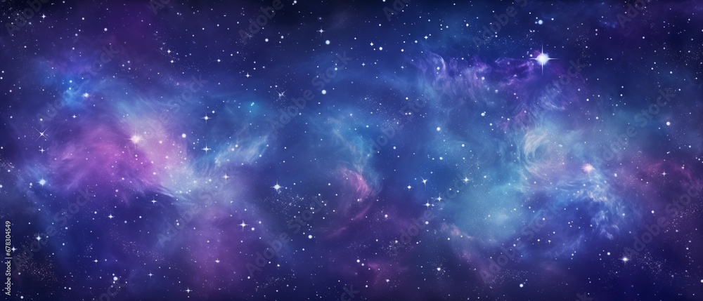 Cosmic Nebula and Starfield Texture: Abstract Astronomy Background with Stellar Particles and Space Nebulae for Science and Fantasy Concepts