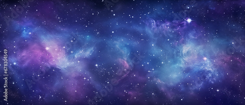 Cosmic Nebula and Starfield Texture  Abstract Astronomy Background with Stellar Particles and Space Nebulae for Science and Fantasy Concepts