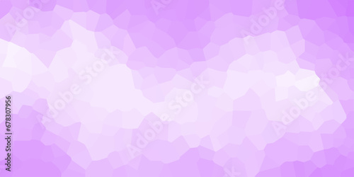 Light purple Broken quartz stained Glass Background. Voronoi diagram background. Seamless pattern vector Vintage background. Geometric Retro tiles pattern	