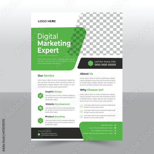 Corporate creative colorful business flyer template design set, abstract business flyer, vector template design, marketing, business proposal, promotion, advertise, publication, new digital marketing 