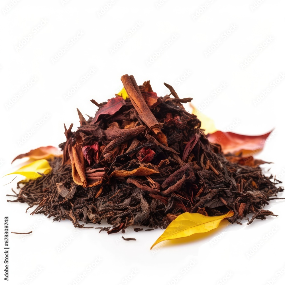 Fototapeta premium Long Leaf Black Tea Pile