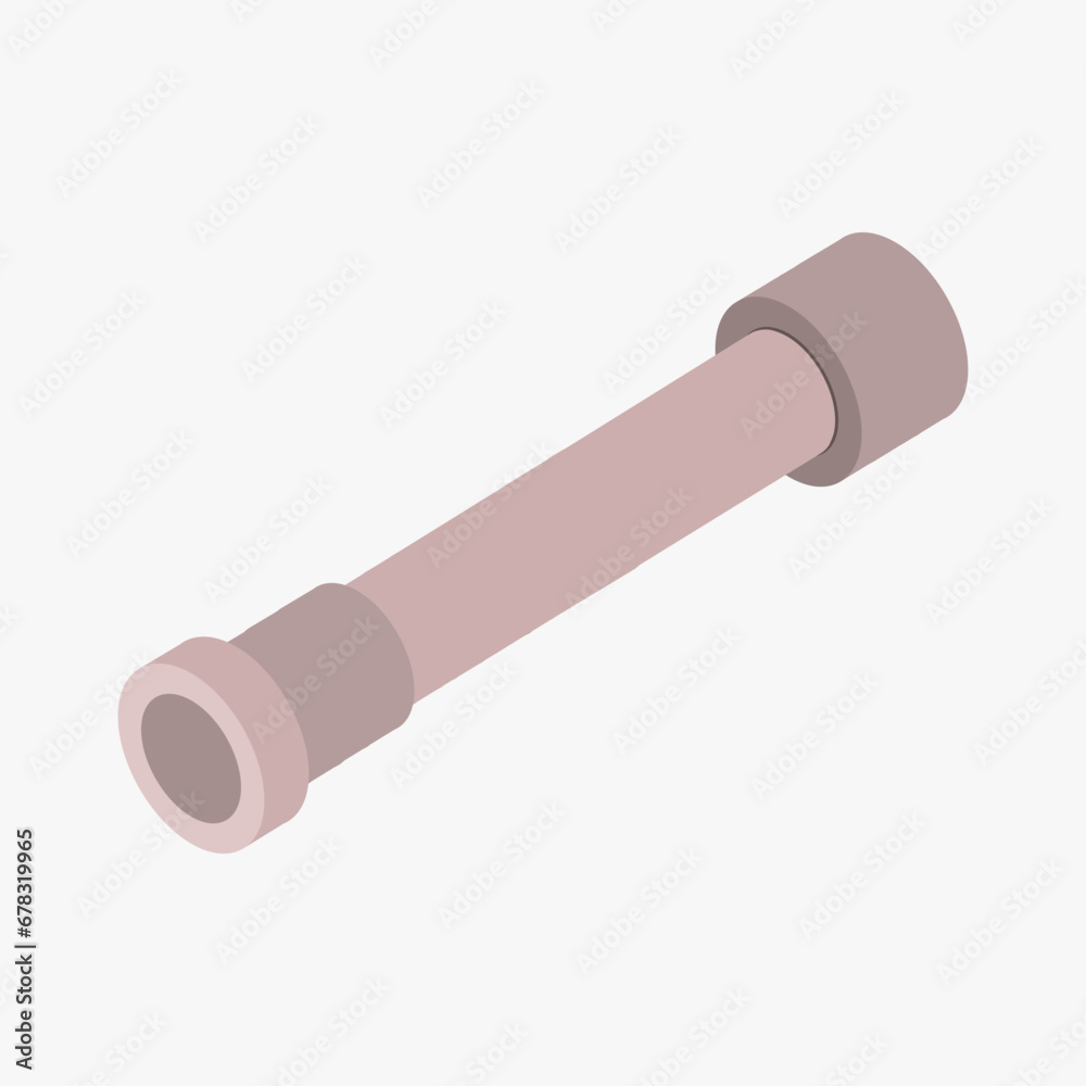 Construction pipe isometric