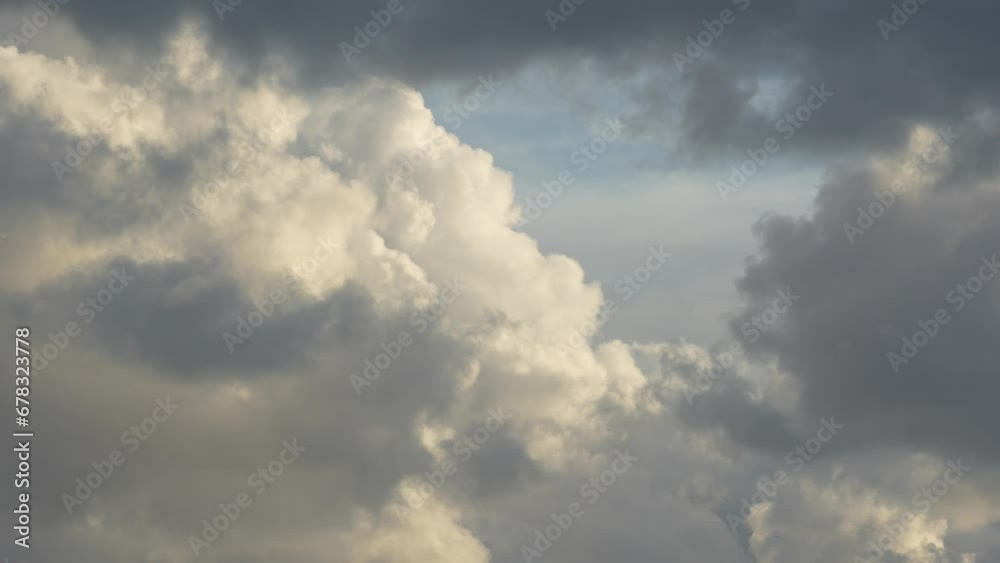 Panning shot of Dramatic Cloudscape at Dusk. Panning shot of Dramatic Cloudscape at Dusk.