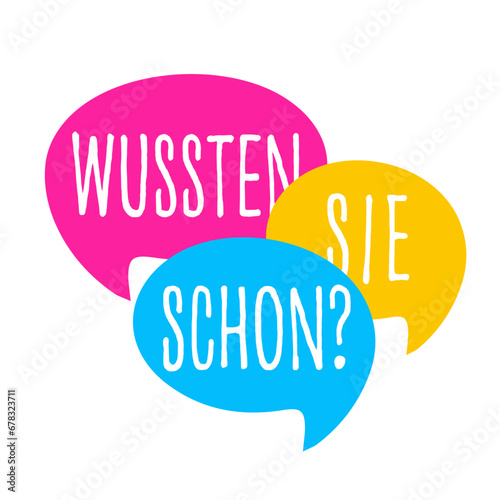 Wussten sie schon?,