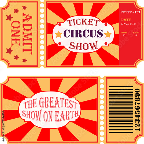 Circus ticket