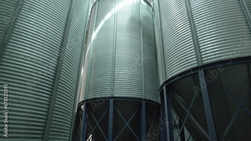 beer bottles and cans on a production line in a beer factory