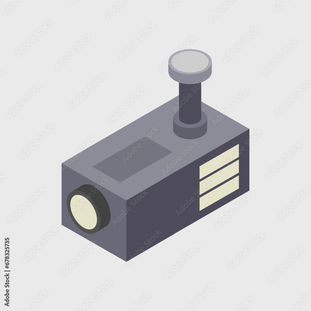 Isometric surveillance camera Isometric surveillance camera