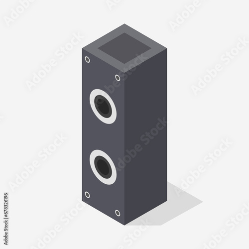 Isometric woofer