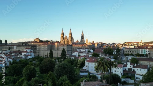 Santiago de Compostela España Galiza Catedral Peregrinación Camino Praza Rúa Arquitectura Ciudad Cidade Cultura Galiza Galicia Seminario Mercado Pórtico Parque Hostal Torre Universidad Mosteiro Museo 
