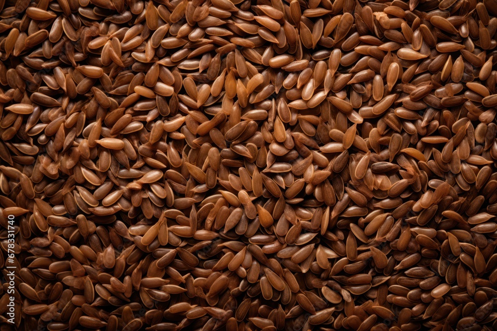 texture of flax with seeds, brown seeds texture of flax with seeds, brown seeds
