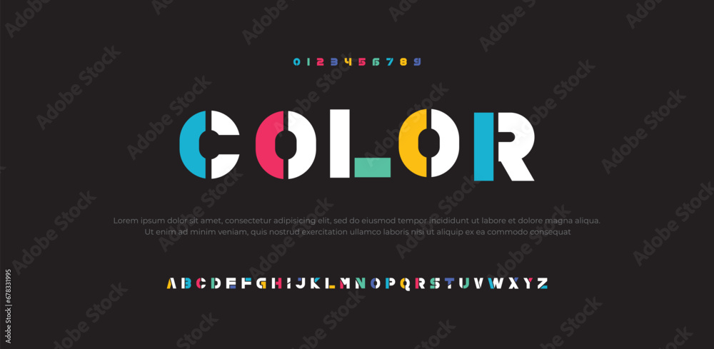 crypto colorful stylish small alphabet letter logo design.
 - obrazy, fototapety, plakaty 
