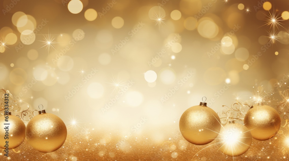 Background with Christmas baubles,copy space Background with Christmas baubles,copy space