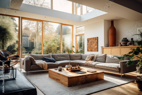 Contemporary living room. Real estate. Real estate agency. Real estate agent. 