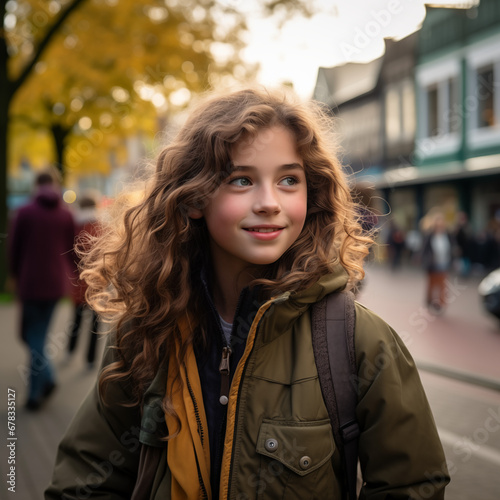 Autumn Stroll in the City