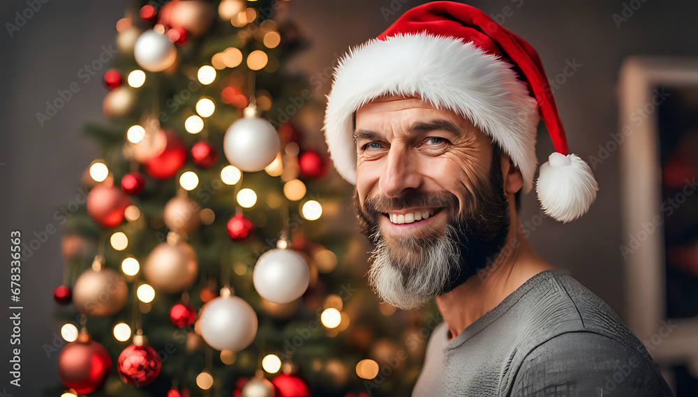 Christmas themed background, beautiful and atmospheric Xmas holidays scene Christmas themed background, beautiful and atmospheric Xmas holidays scene