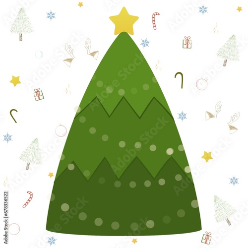 christmas tree background