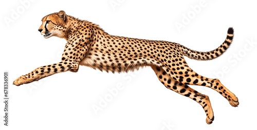 running cheetah