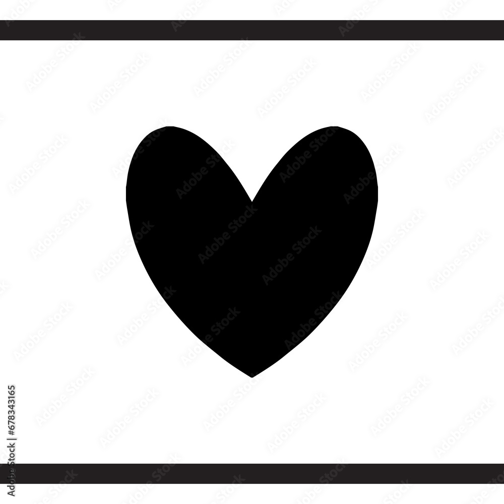 Heart icon vector. Love sign symbol vector. Heart vector icon illustration isolated on white background Heart icon vector. Love sign symbol vector. Heart vector icon illustration isolated on white background