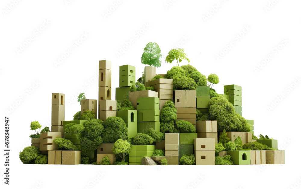 Eco Friendly Building Blocks for Building on a Clear Surface or PNG ...