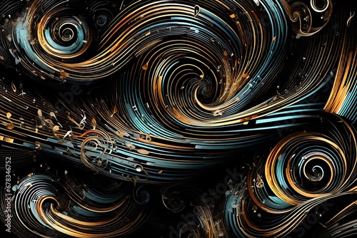 abstract fractal background