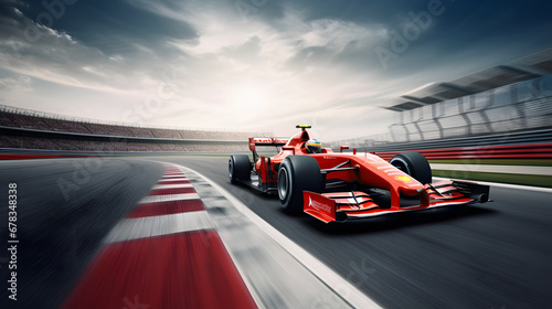 F1_race_track_circuit_road_with_motion_blur © Bear