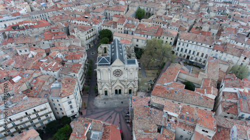Saint Roch Church stands at Montpellier's heart.
