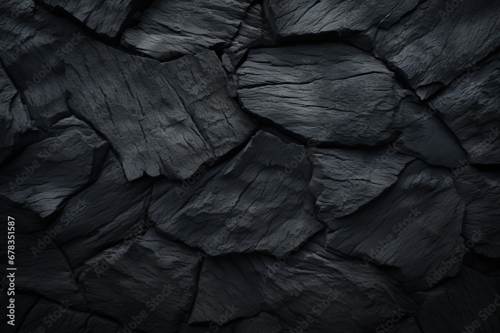 Charcoal background. Generative Ai Charcoal background. Generative Ai
