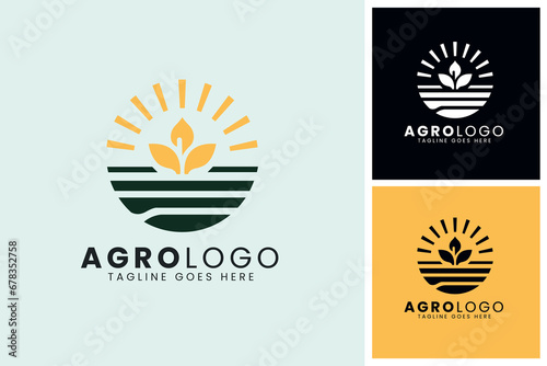 Agro Farm Logo design template