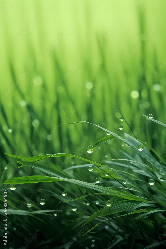 Obraz premium green background with grass.