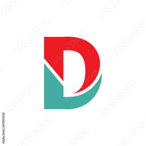 Free Download Creative letter d logo design,D modern letter logo design concept,D logo mark - GFXLoad