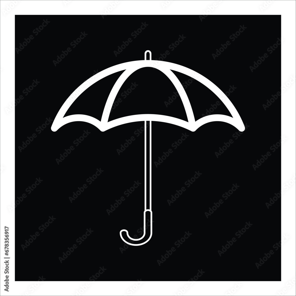 umbrella icon vector design template umbrella icon vector design template