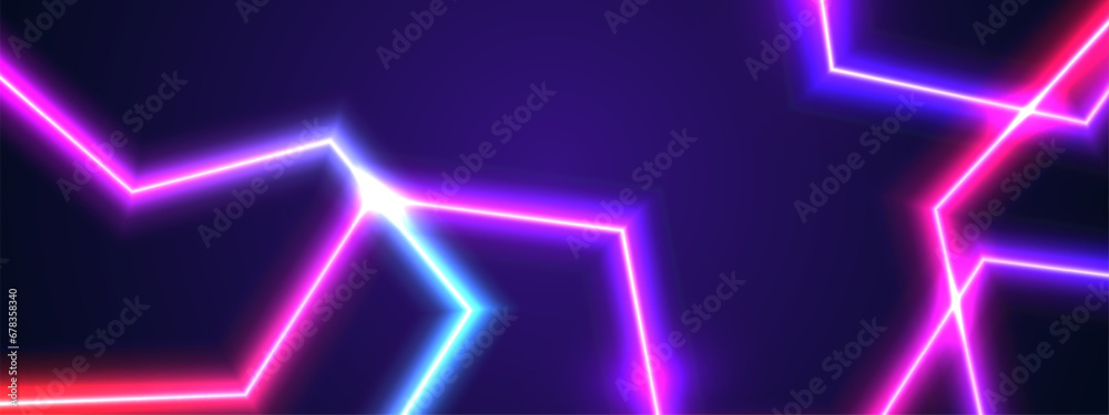 Abstract futuristic background with glowing neon light effect. Vector illustration. Abstract futuristic background with glowing neon light effect. Vector illustration.