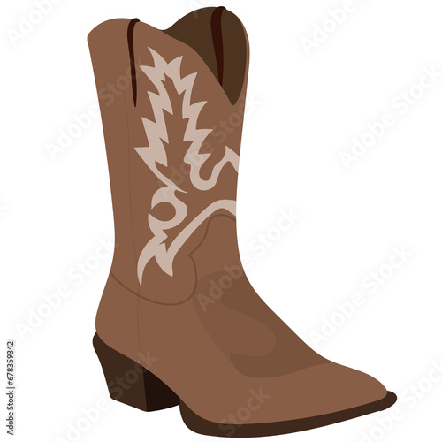 Cowboy boot Country Music Digital illustration 