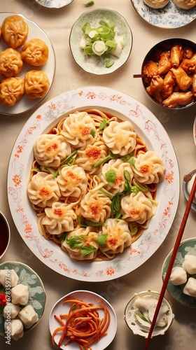 Culinary dish of traditional Chinese New Year