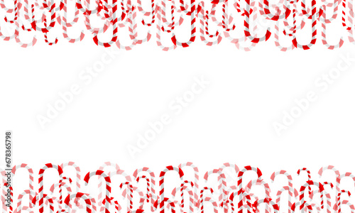 candy canes christmas border transparent background red white xmas confectionery falling candies frame wallpaper