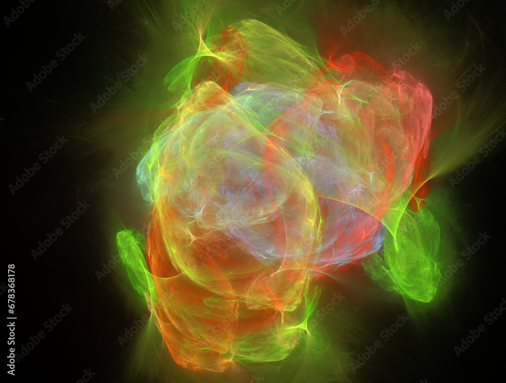 Obraz premium Imaginatory fractal abstract background Image