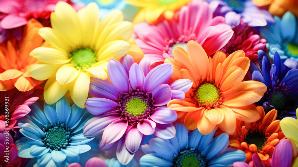 Fototapeta premium colorful flowers
